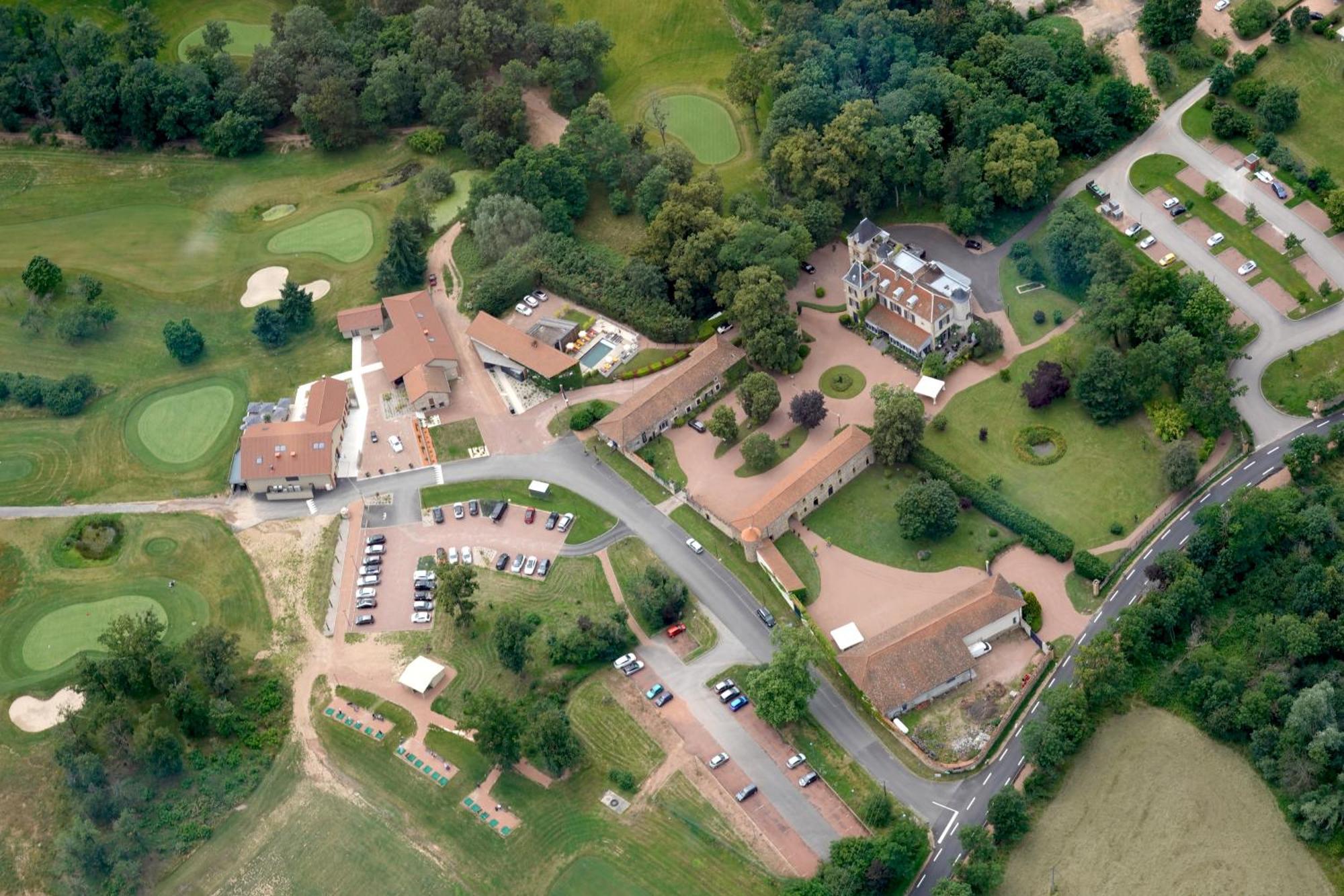 Chateau De Champlong Table Hotel **** Golf & Spa Villerest  Eksteriør billede